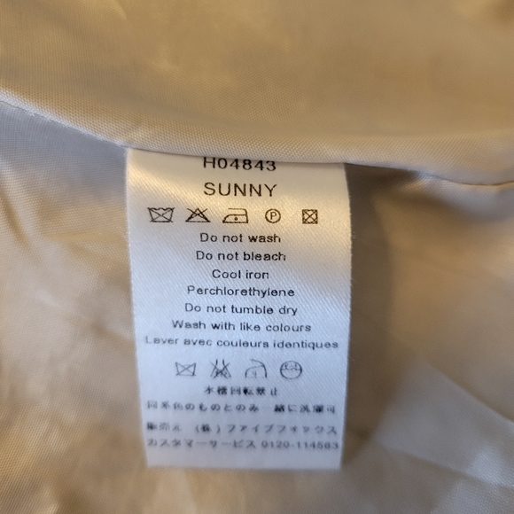 Anne Fontaine Jacket Tweed Fringe Glam Ruffle Cuff Sunny Afghan - Picture 15 of 16